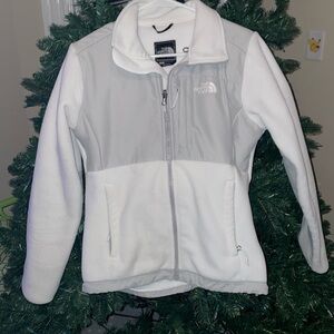 The North Face Women's White and Gray Jacket